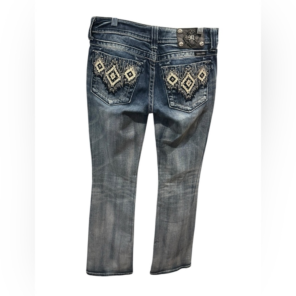 Miss Me rigged jeans size 27 - Picture 4 of 11